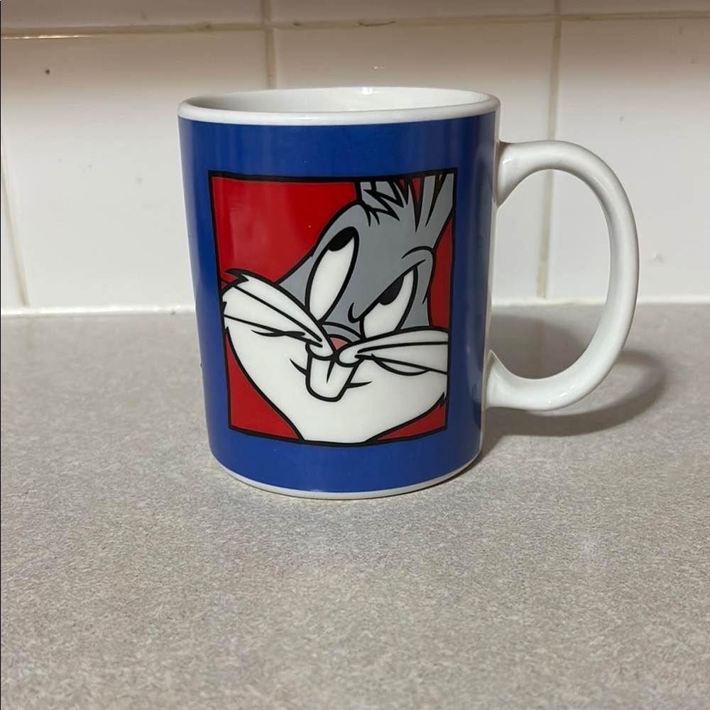 Vintage Bugs Bunny Mug 1991 Looney Tunes